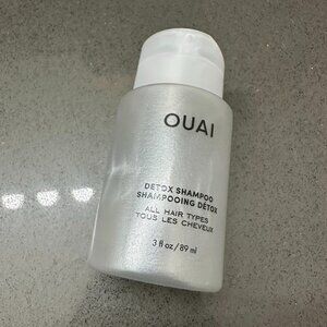 NEW OUAI Detox Shampoo Travel Size - 3 fl oz - Empty Bottle